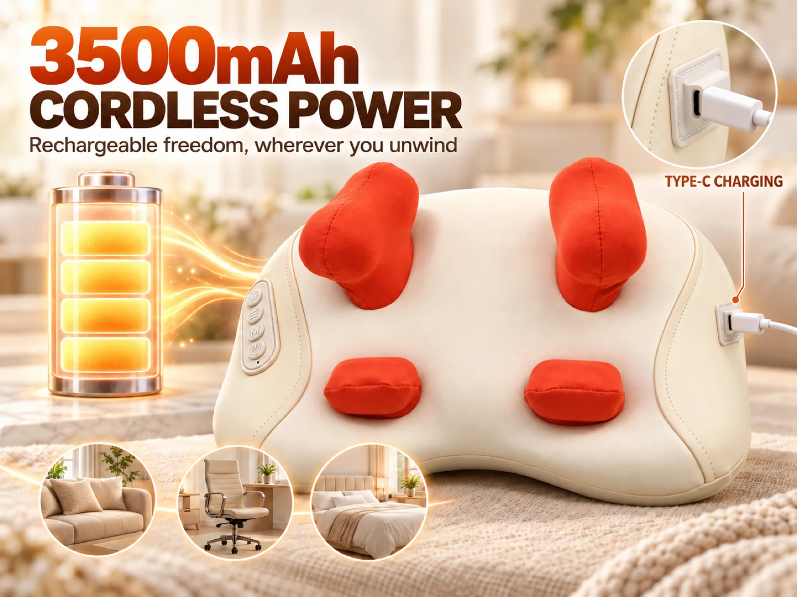 JMZ-706H cordless battery and Type-C charging
