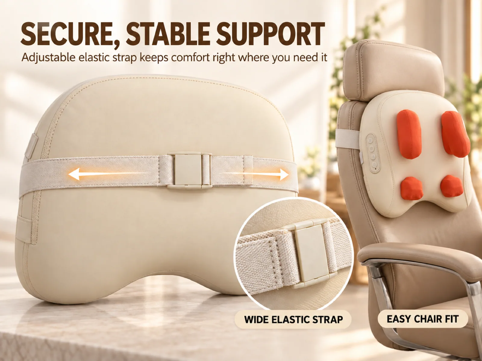 Adjustable chair strap of the JMZ-706H