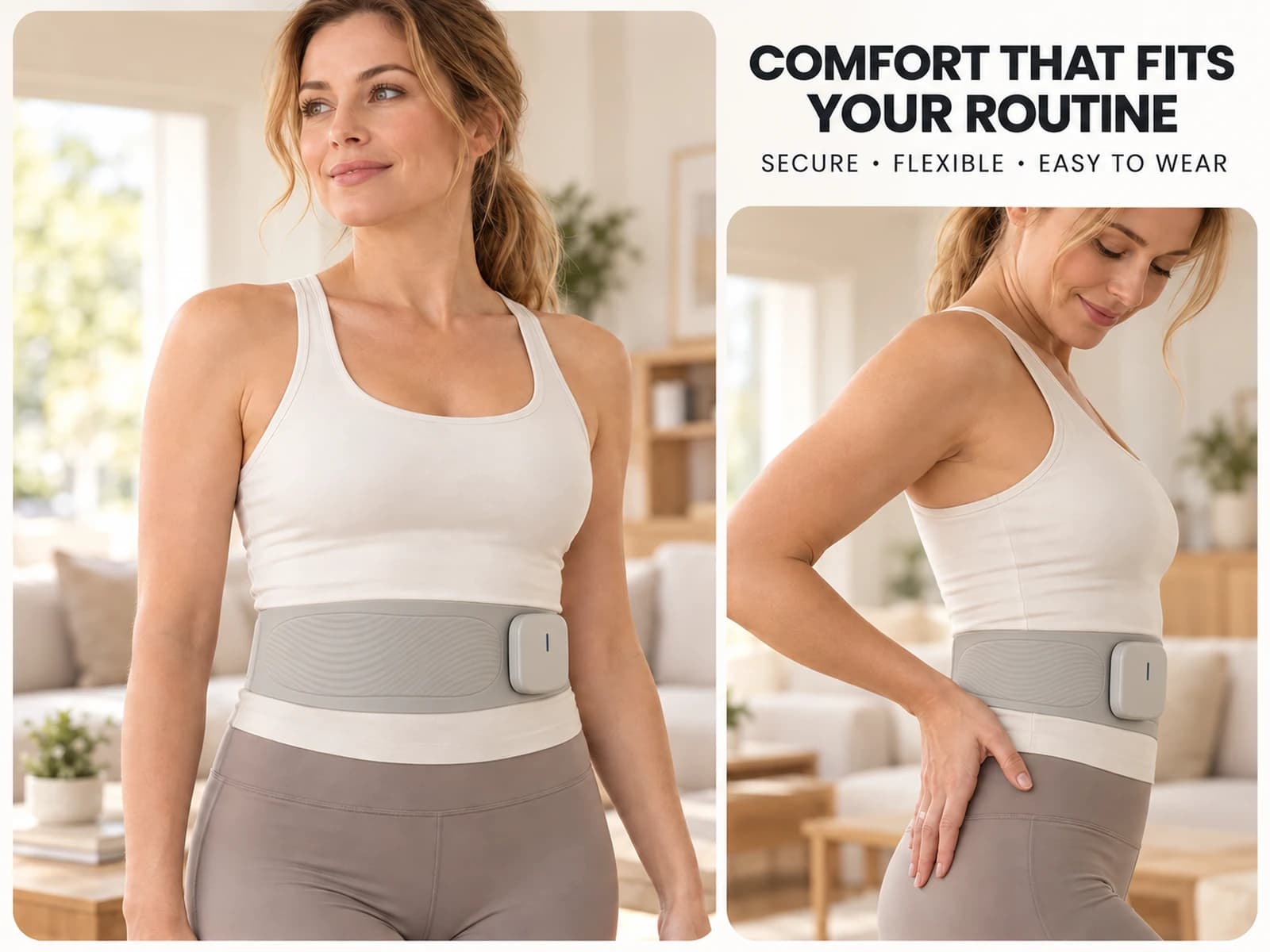 JMZ-727 waist belt shown in use