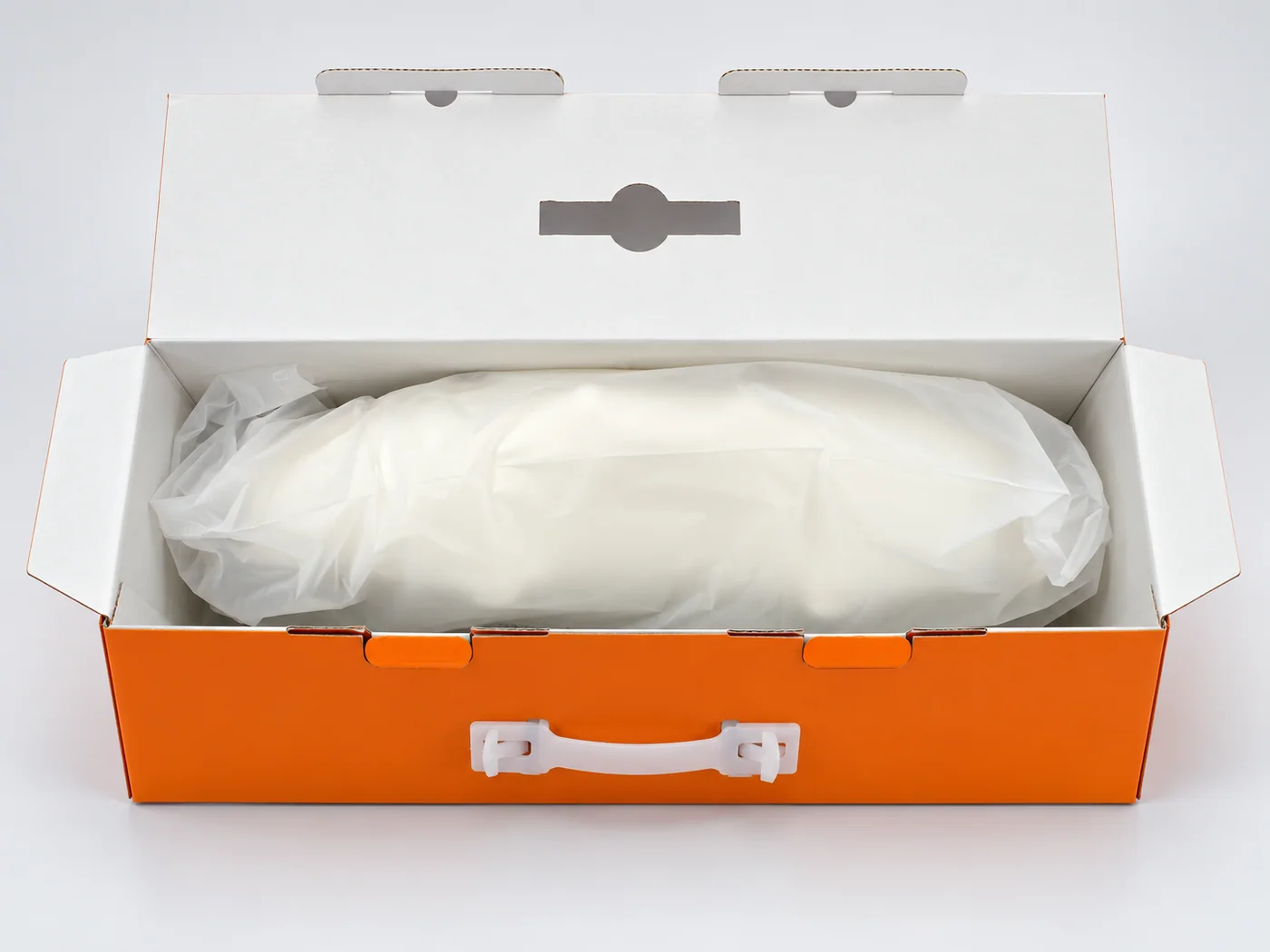 JMZ-729S massage pillow presented in its retail box