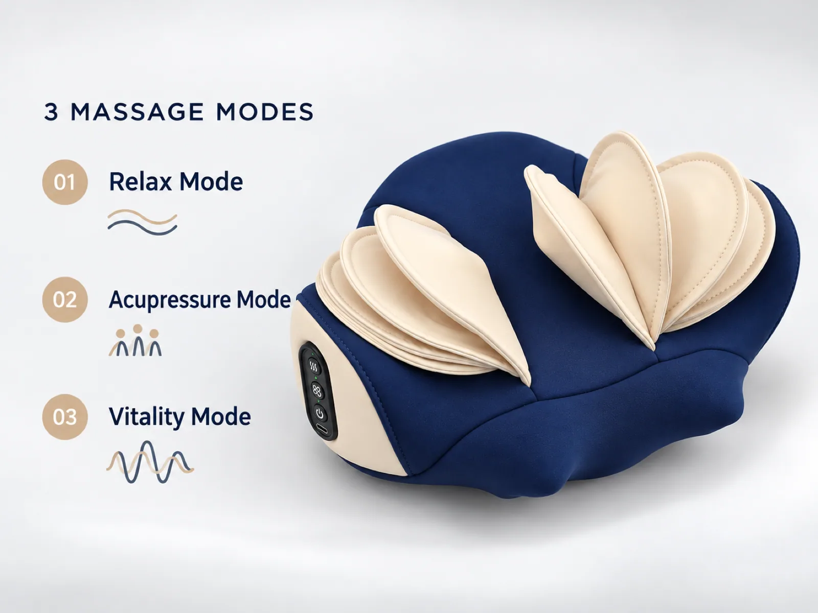 Three massage modes of the JMZ-807P