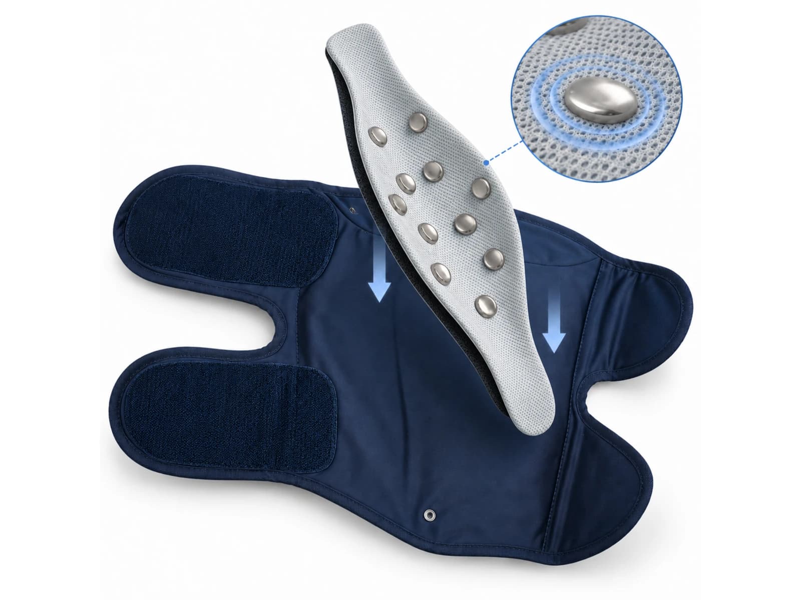 JMZ-818 detachable raised-contact gua sha pad