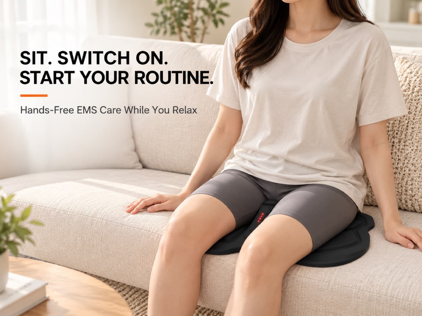 JMZ-V002 correct seated-use position
