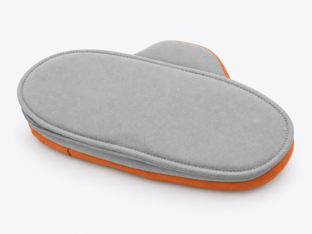 JMZ-801 electric cloud neck support pillow shown folded on clean white background