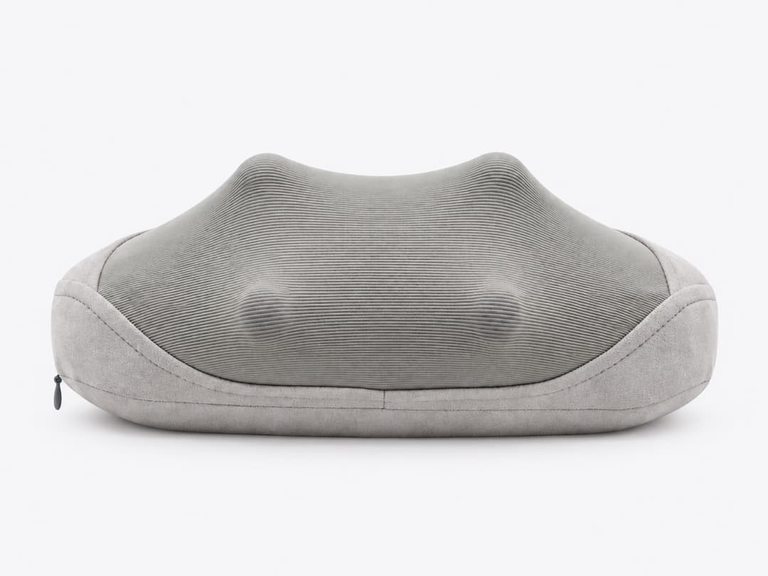 JMZ-CSPL003 light gray mini kneading neck massage pillow